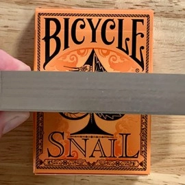 Spielkarten Gilded Bicycle Snail (Orange) Playing Cards