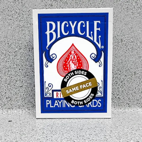 Bicycle 2 Faced Blue (Mirror Deck Same Both Sides)...
