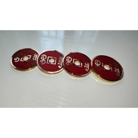 CHINESE COIN RED by N2G