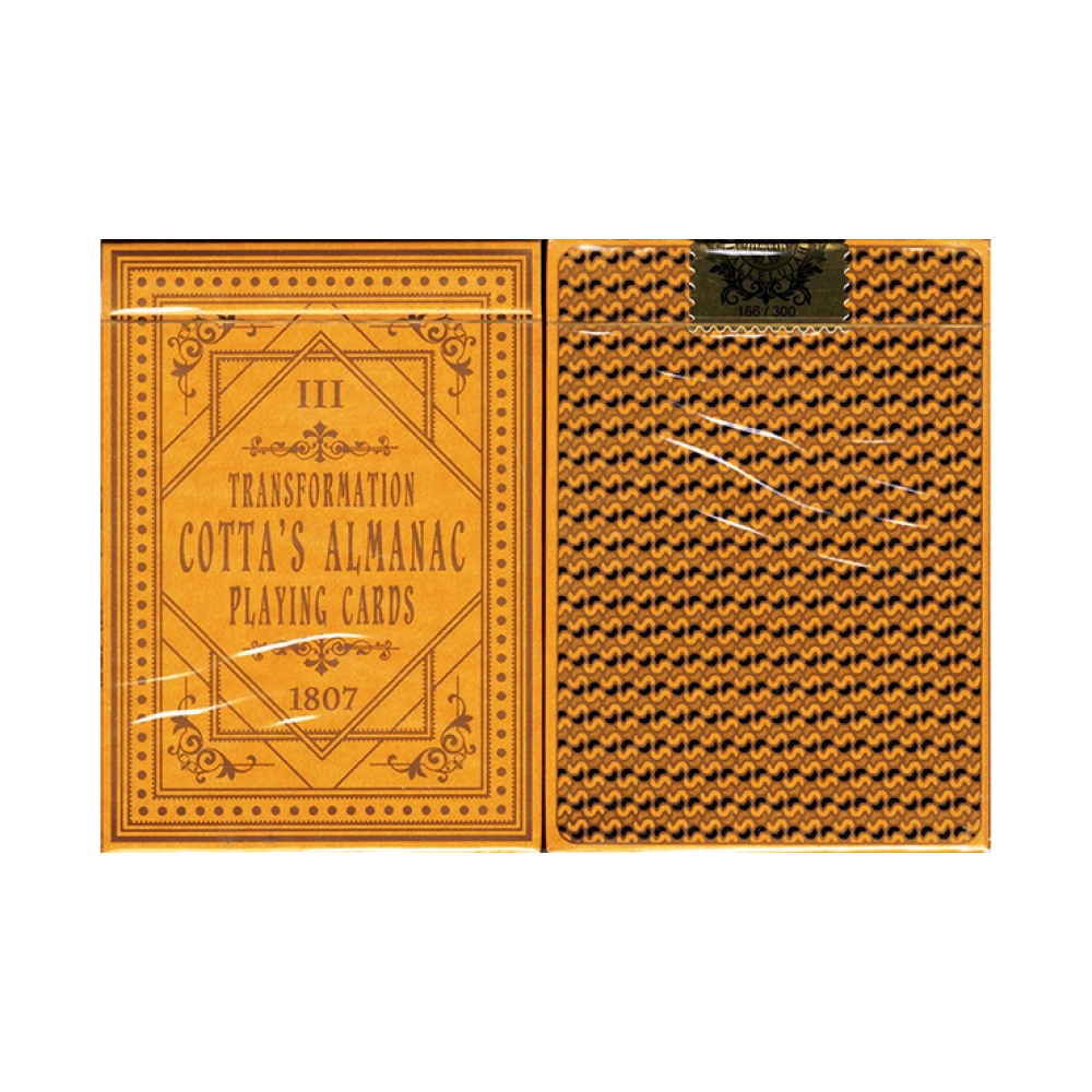 Spielkarten Gilded Cotta's Almanac #2 (Numbered Seal) Transformation Playing Cards
