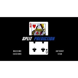 Split Prediction Blue (Gimmicks and online instructions) by Massimo Cascione & Anthony Stan