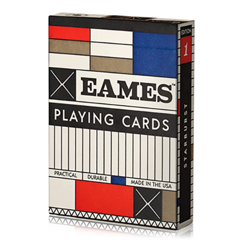Spielkarten Eames (Starburst Red) Playing Cards by Art of Play