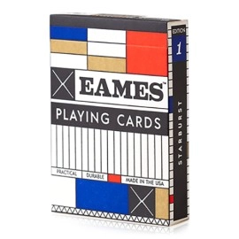 Spielkarten Eames (Starburst Blue) Playing Cards by Art of Play