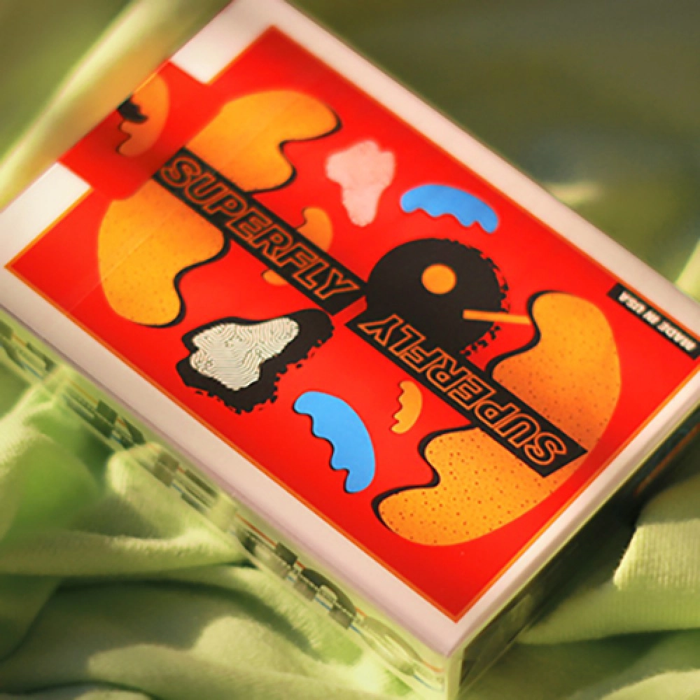 Spielkarten Superfly Butterfingers Red Playing Cards by Gemini