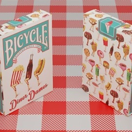 Spielkarten Bicycle Diner Dames Playing Cards by Kelly Gilleran