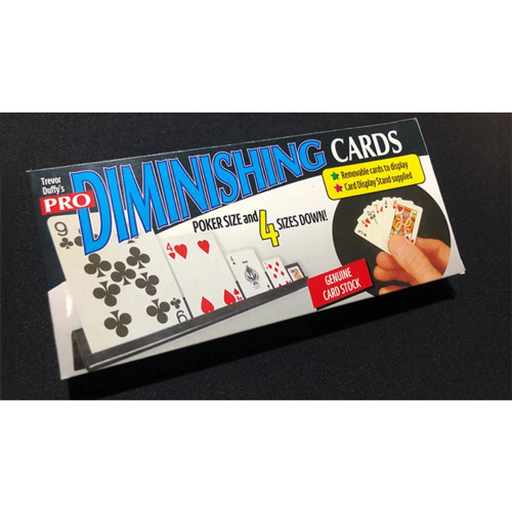 Pro Diminishing cards by Trevor Duffy