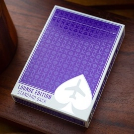 Spielkarten Lounge Edition in Passenger Purple by Jetsetter Playing Cards