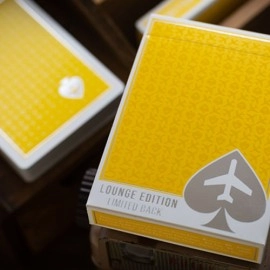 Spielkarten Limited Edition Lounge in Taxiway Yellow by Jetsetter Playing Cards