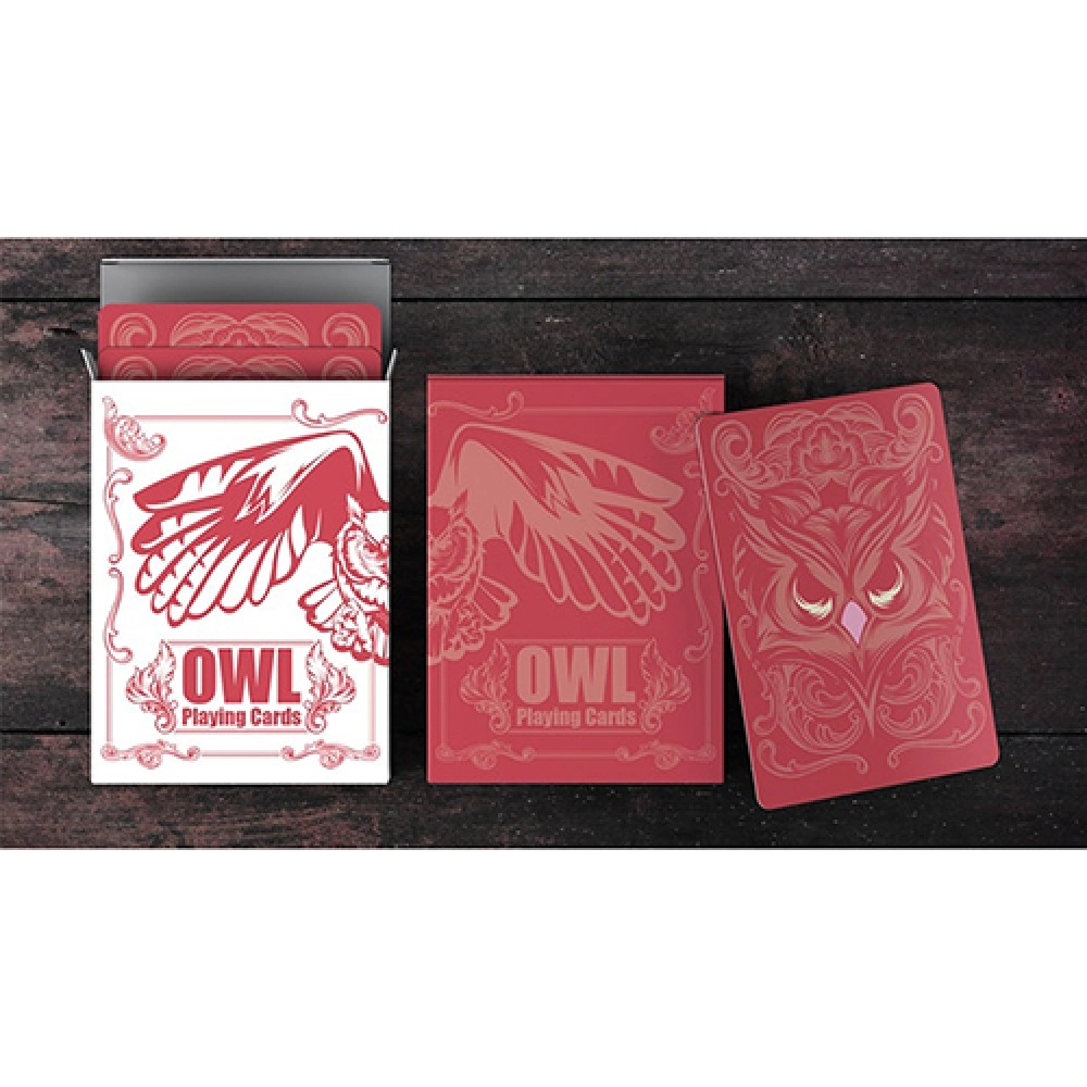 Spielkarten Owl (Red) Playing Cards
