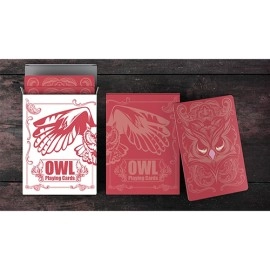Spielkarten Owl (Red) Playing Cards