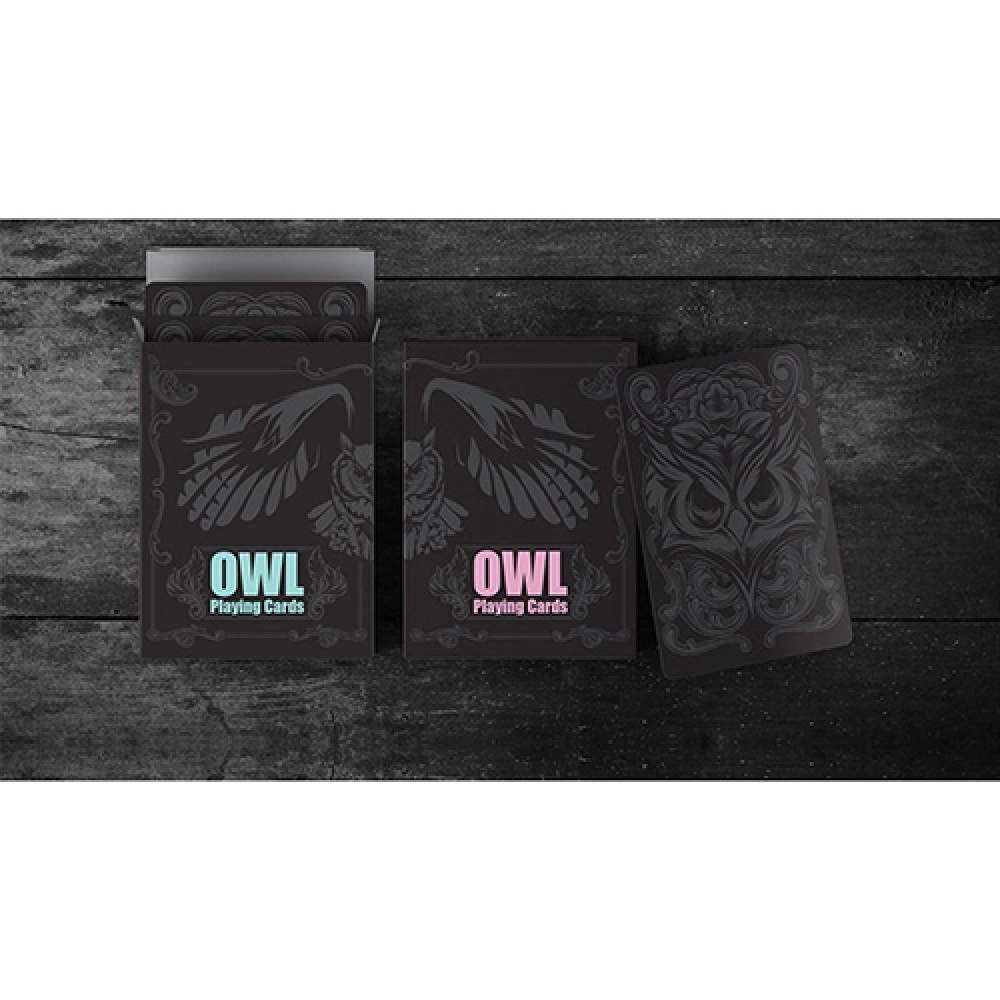 Spielkarten Owl (Black) Playing Cards