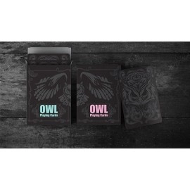 Spielkarten Owl (Black) Playing Cards