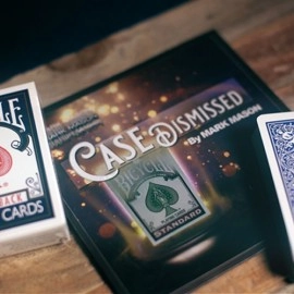 Case Dismissed Blue (Gimmicks and Online Instructions) by Mark Mason
