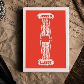 Spielkarten Jerry's Nugget (Atomic Red) Marked Monotone Playing Cards