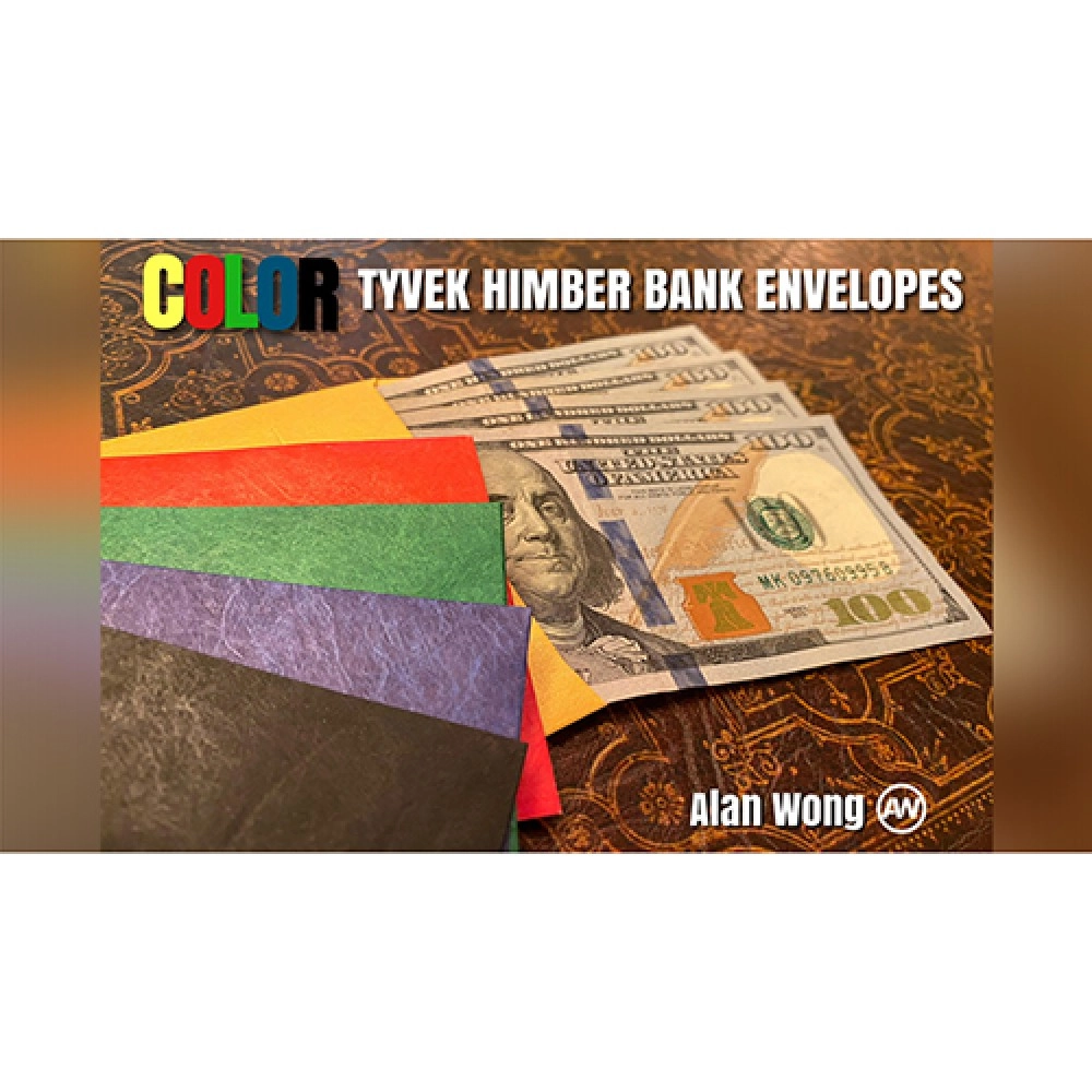 Tyvek Himber Bank Envelope COLOR SET by Alan Wong