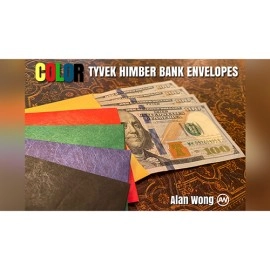 Tyvek Himber Bank Envelope COLOR SET by Alan Wong