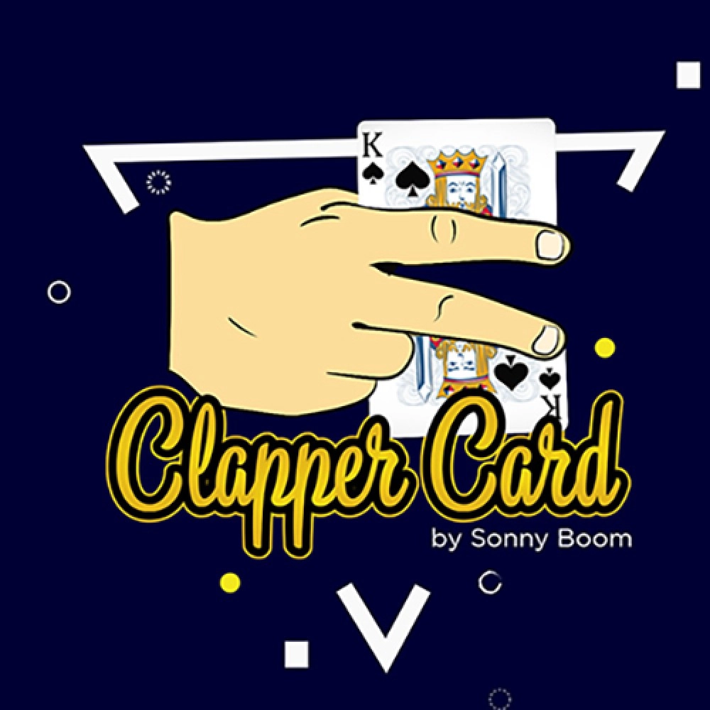 CLAPPER CARD (Gimmicks and Online Instructions) by Sonny Boom