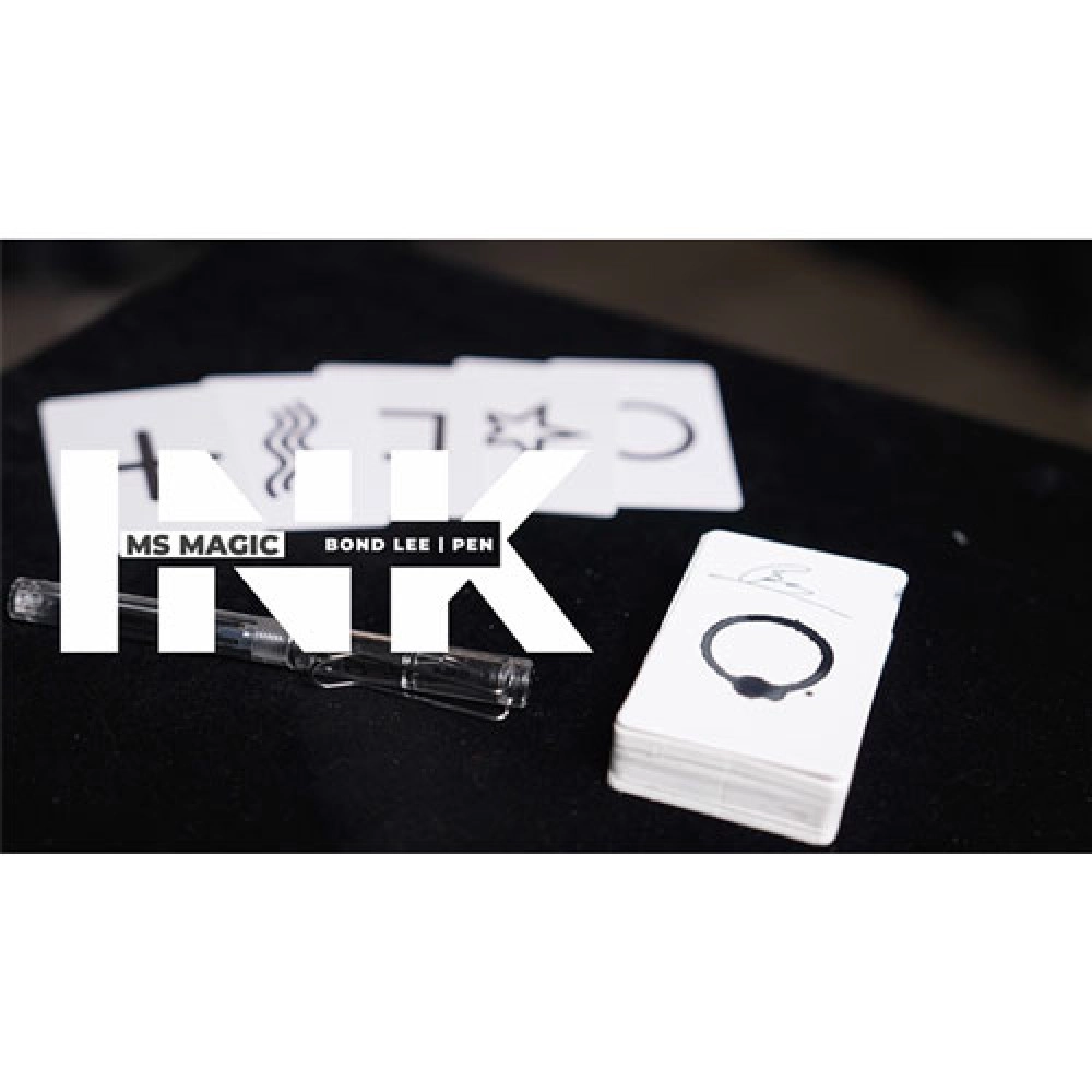 Ink (Gimmicks and Online Instructions) by Bond, Pen & MS Magic