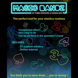 Magic Bandz by Robin Bernard and Taiwan Ben (Gimmicks and Online Instructions)