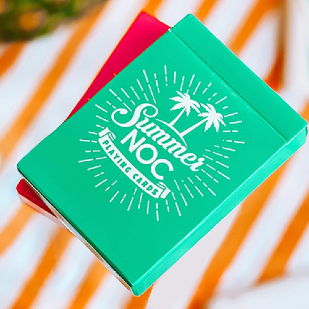 Spielkarten Summer NOC Pro Sunrise (Teal) Playing Cards