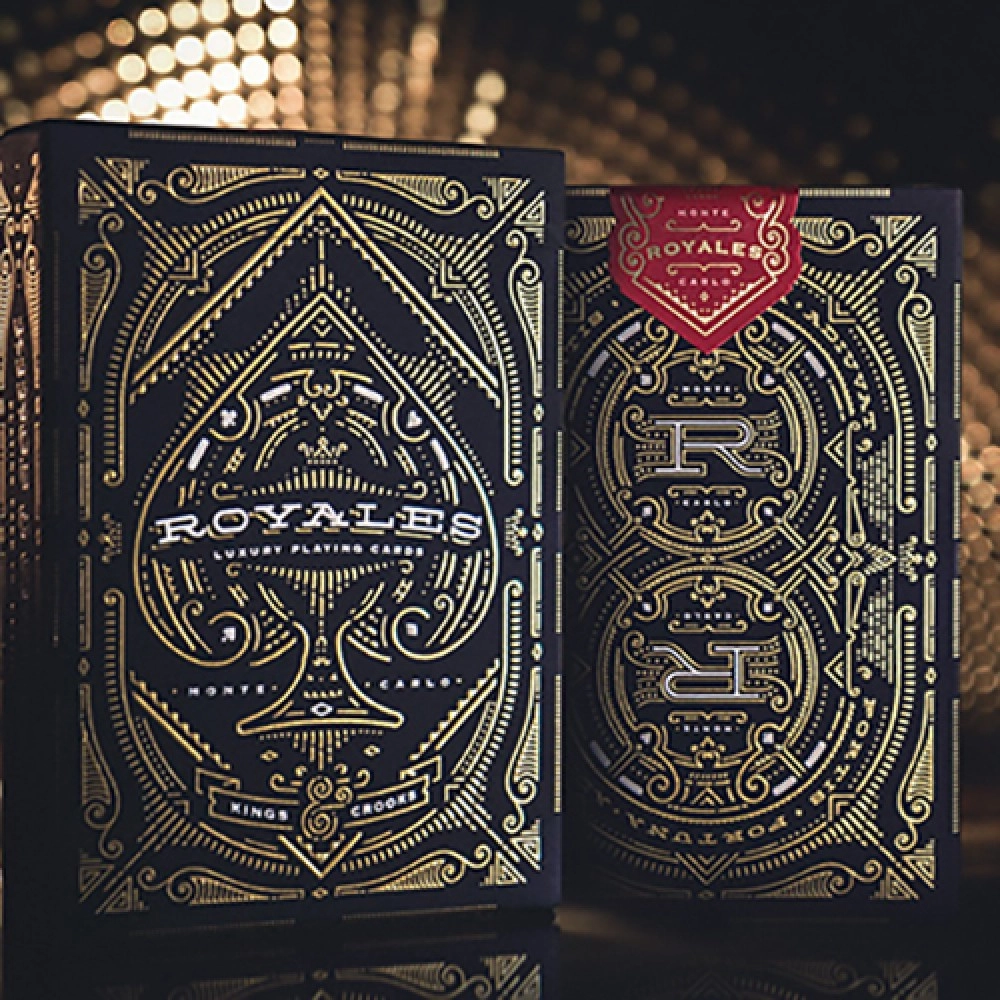 Spielkarten Royales (Midnight Blue) Playing Cards by Kings and Crooks