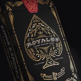 Spielkarten Royales Players (Noir Marked) Playing Cards by Kings and Crooks