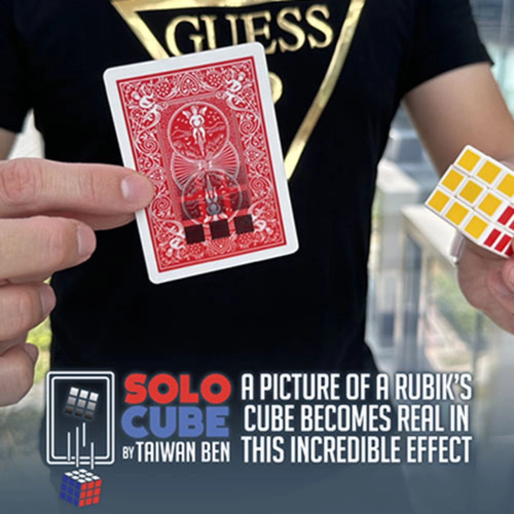 SOLO CUBE (Gimmicks and Online Instructions) by Taiwan Ben