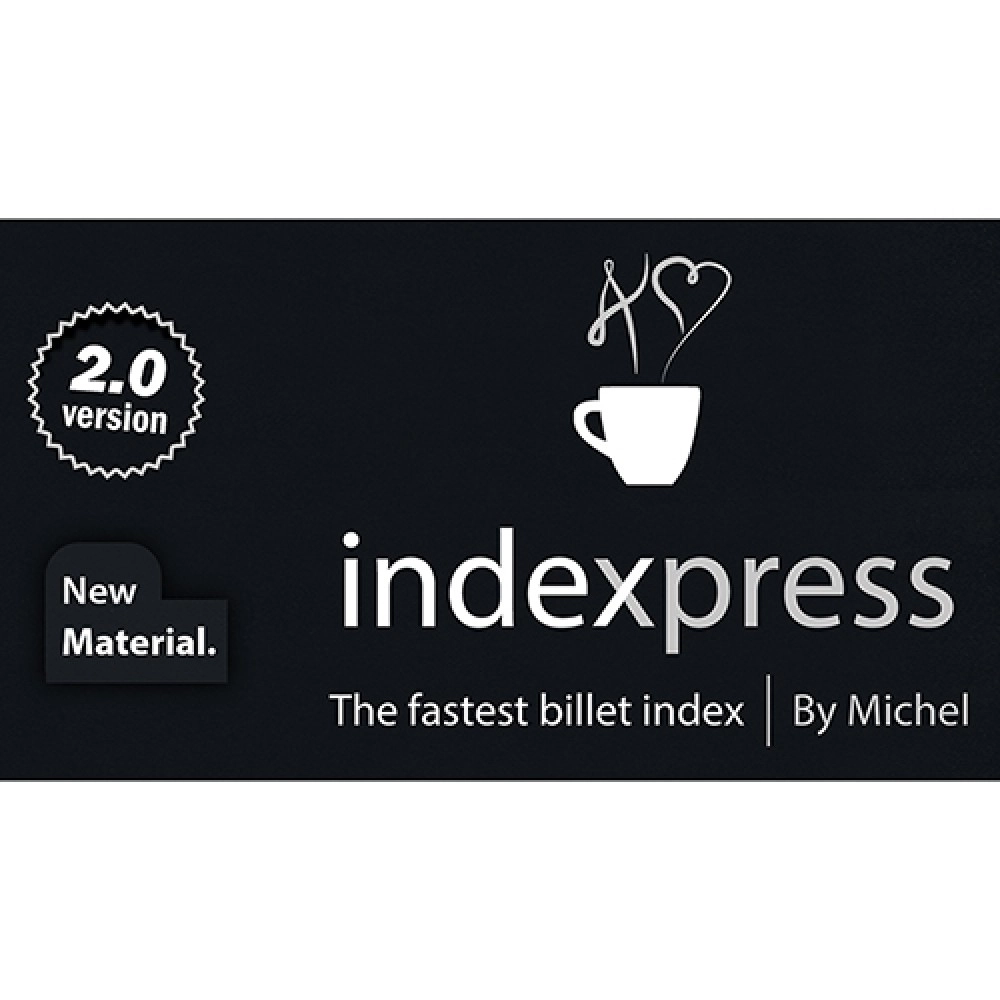 Indexpress 2.0 (Gimmick and Online Instructions) by Vernet Magic
