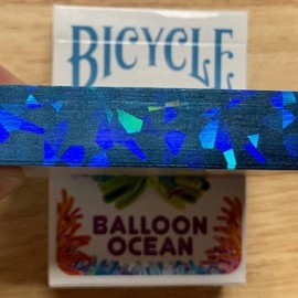 Spielkarten Gilded Bicycle Balloon (Ocean) Playing Cards