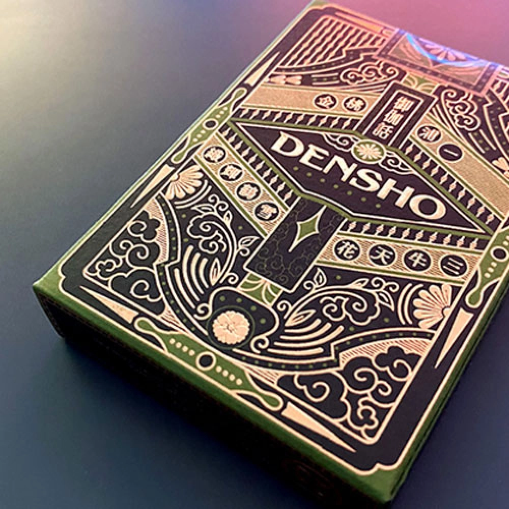 Spielkarten Densho (Green) Playing Cards