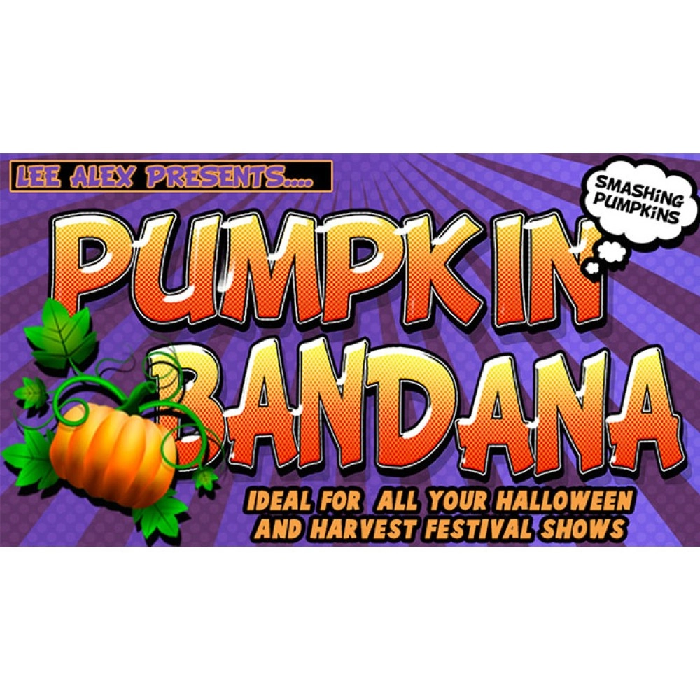 PUMPKIN BANDANA by Lee Alex