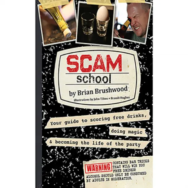 Scam School by Brian Brushwood,   - Book