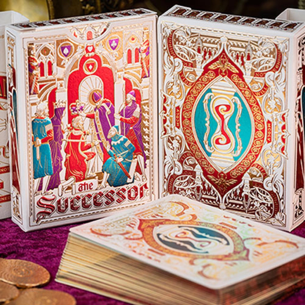 Spielkarten The Successor Monarch White Limited Edition Playing Cards