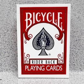 Spielkarten Bicycle 2 Faced Red (Mirror Deck Same on both sides) Playing Card