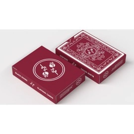 Spielkarten Black Roses Edelrot Playing Cards (Fully Marked)