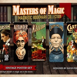Masters of Magic Bookmarks Set 1. by David Fox
