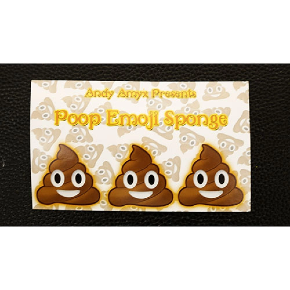 Sponge Emoji POO (4PK.) by Andy Amyx