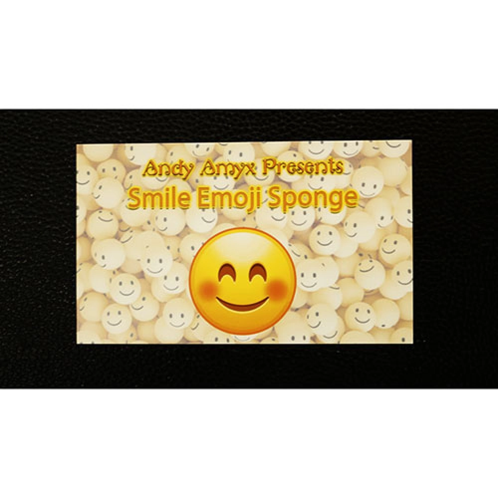 Sponge Emoji SMILE FACE (4PK.) by Andy Amyx