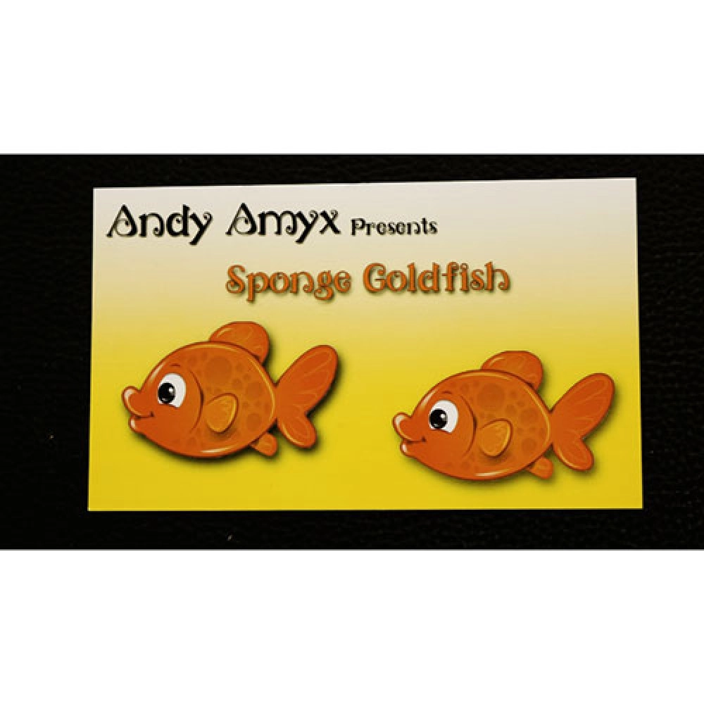 Sponge Emoji GOLDFISH (4PK.) by Andy Amyx