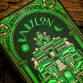 Spielkarten Babylon (Forest Green) Playing Cards by Riffle Shuffle