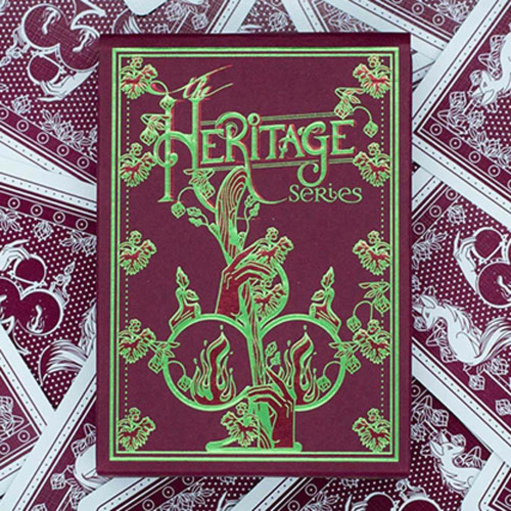 Spielkarten The Heritage Series Clubs Playing Cards