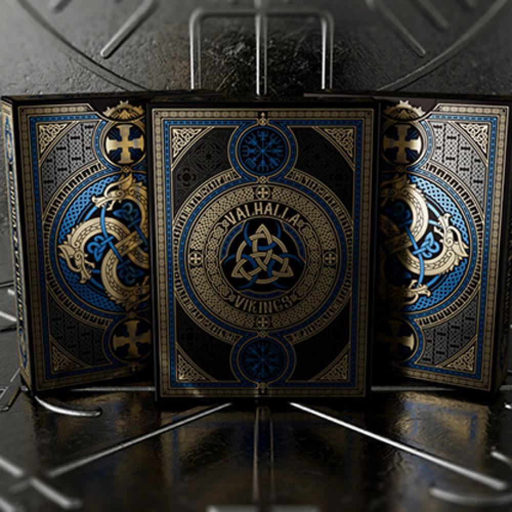 Valhalla Viking Sapphire (Standard) Playing Cards