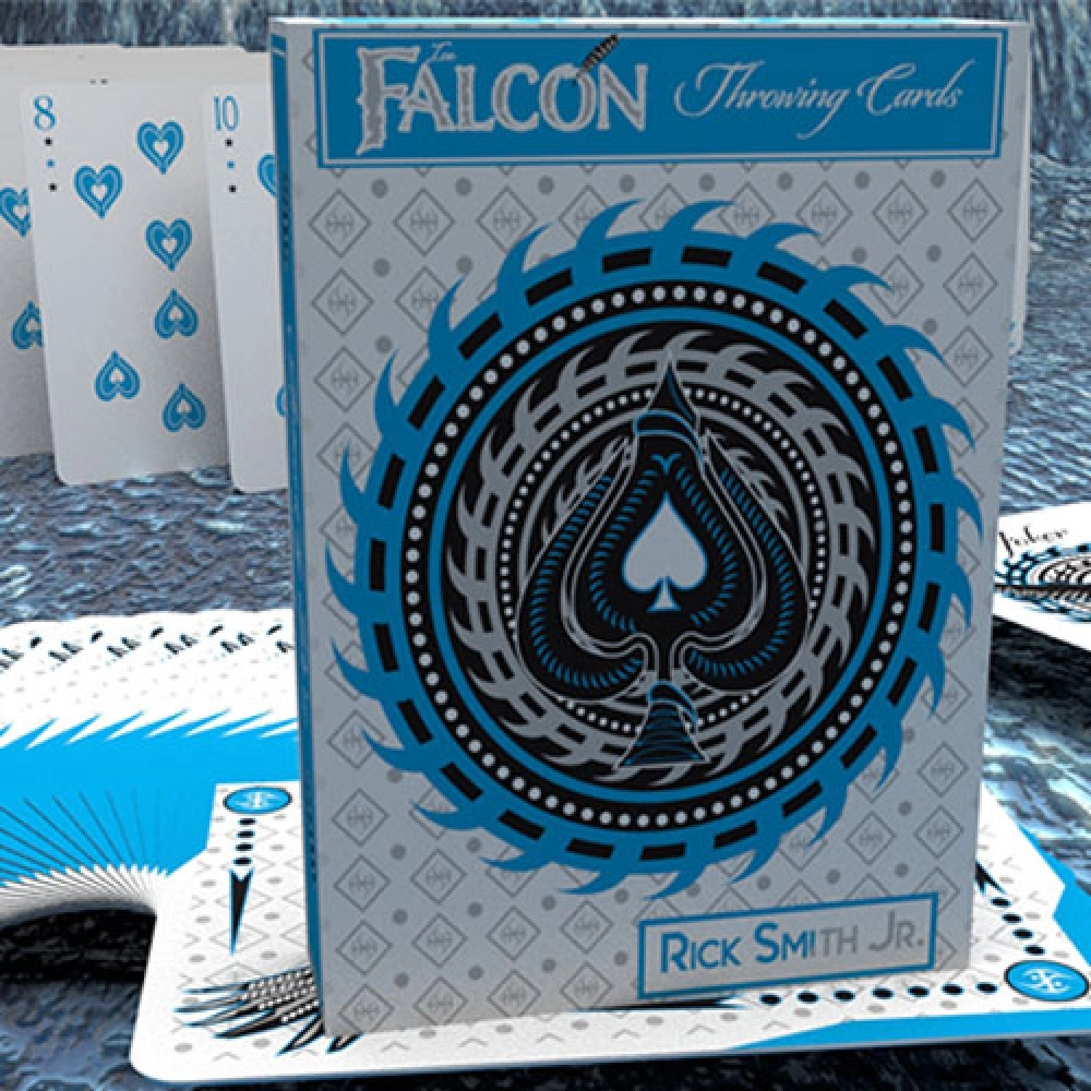 Spielkarten Ice Falcon Throwing Cards by Rick Smith Jr. and De'vo
