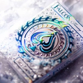 Spielkarten Ice Falcon Throwing Cards (Foil) by Rick Smith Jr. and De'vo