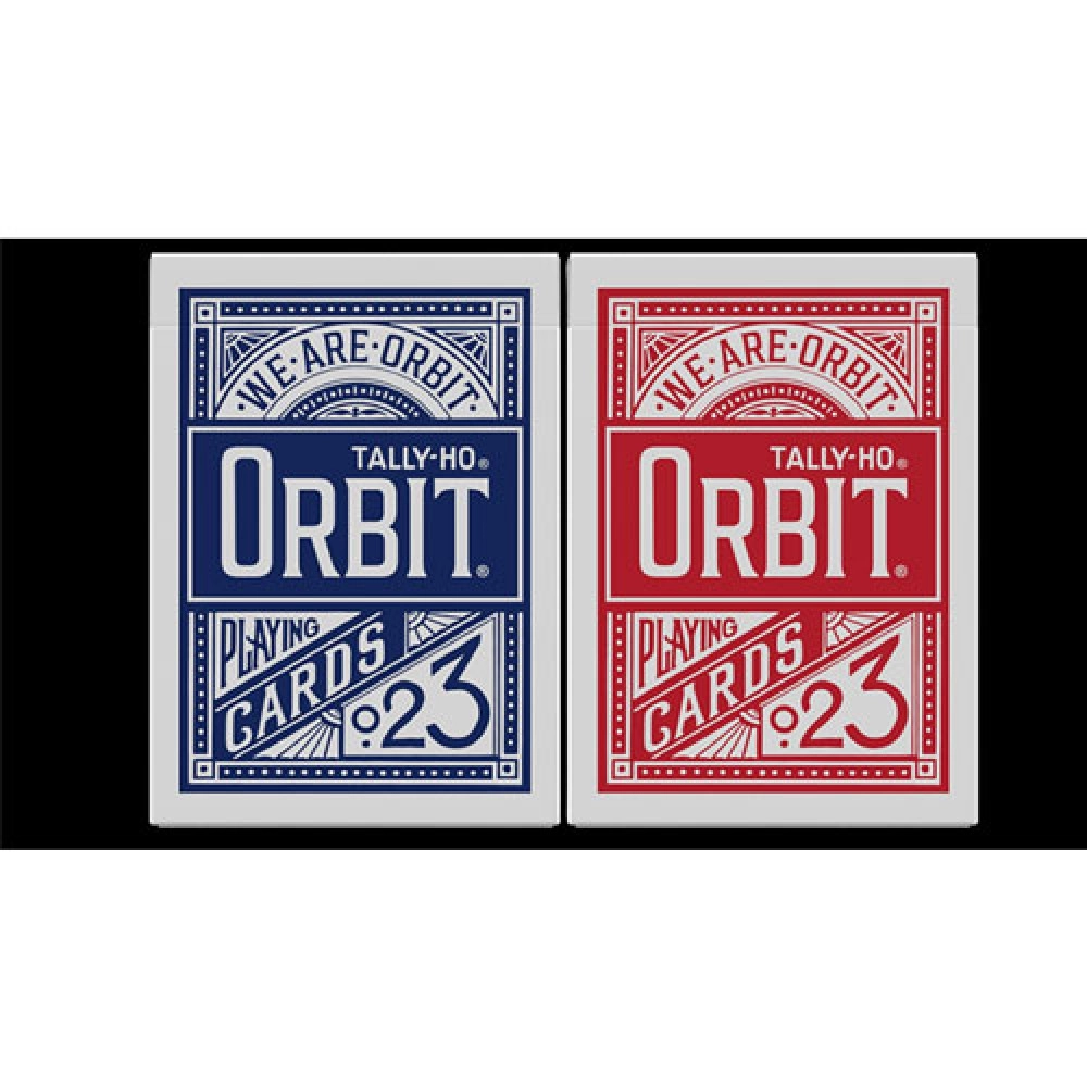 Spielkarten Orbit Tally Ho Circle Back (Blue) Playing Cards