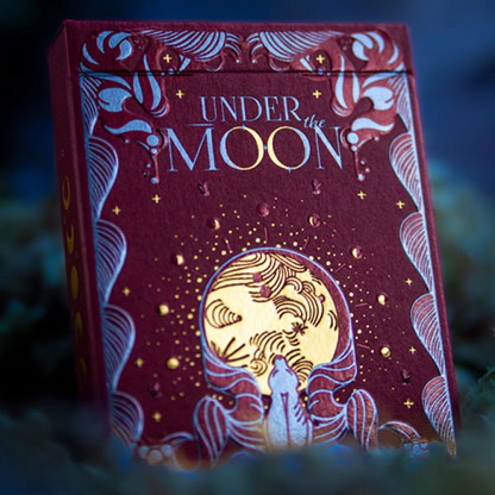Spielkarten Under the Moon (Moonrise Pink) Playing Cards
