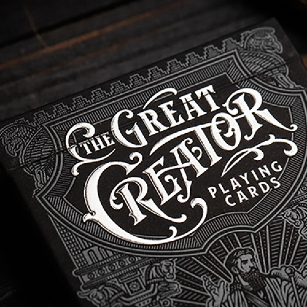 Spielkarten The Great Creator: Sky (Silver Foil) Edition Playing Cards by Riffle Shuffle