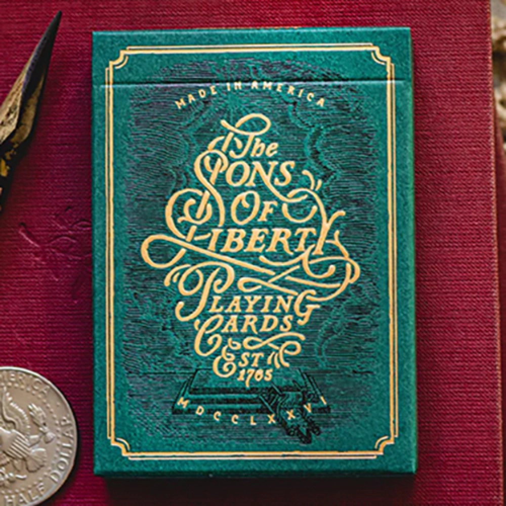 Spielkarten Sons of Liberty (Green) Playing Cards