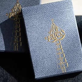 Spielkarten ACE FULTON'S CASINO COWBOY DENIM PLAYING CARDS