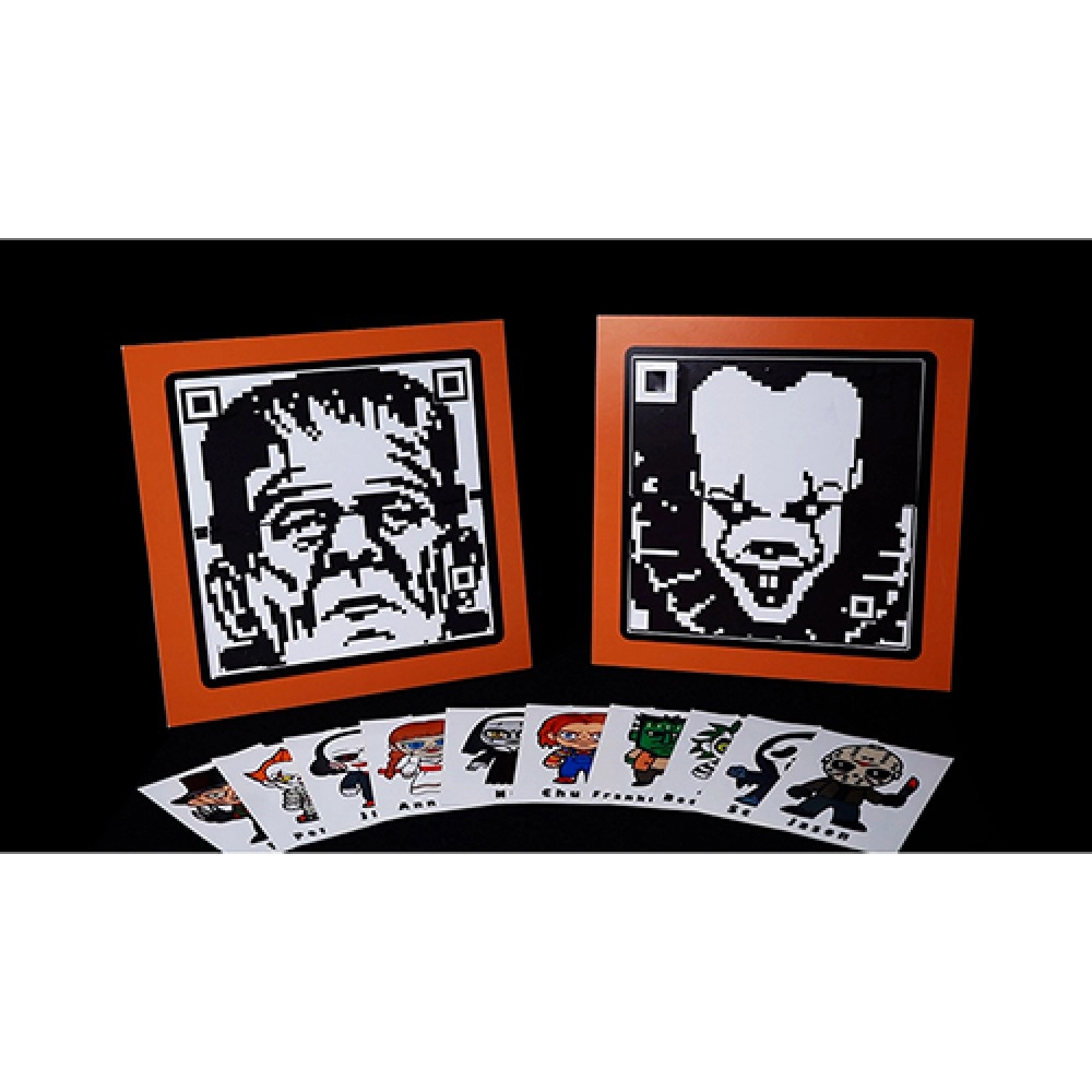 QR HALLOWEEN PREDICTION PENNYWISE (Gimmicks and Online Instructions) by Gustavo Raley